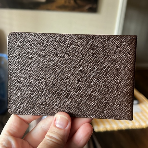 ❗️SOLD❗️Authentic Louis Vuitton DAMIER EBENE WALLET + Card wallet. - Picture 15 of 16